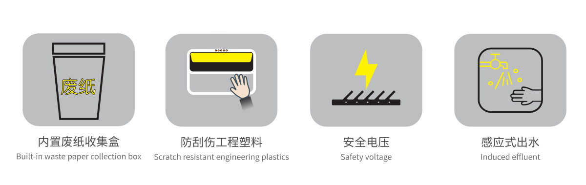 垃圾分類桶外掛式洗手池產品功能